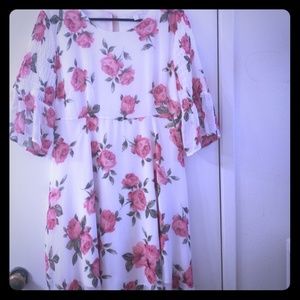 GORGEOUS Floral Bell Sleeve Dress